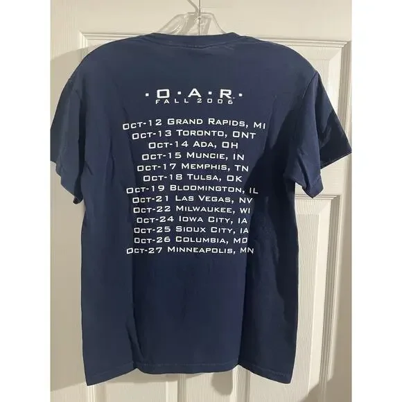 O.A.R. Of A Revolution 2006 Tour TShirt Sz S Music Rock Band - Picture 3 of 5